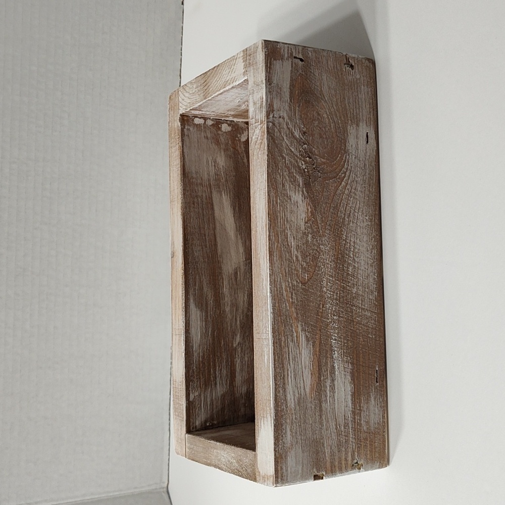 Pair of Solid Wood Rectangular Decor Boxes ( set of 2)